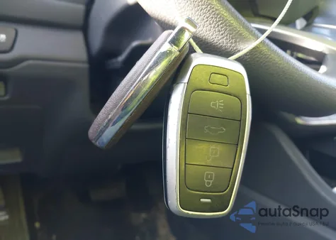 2019 Hyundai Ioniq Hybrid Blue z USA, uszkodzony, nr VIN KMHC65LC4KU120504